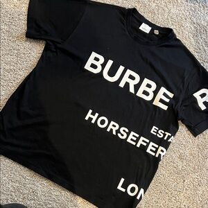 Black Burberry T-Shirt